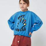 High Five sweatshirt Blue