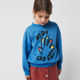 High Five sweatshirt Blue