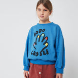 High Five sweatshirt Blue
