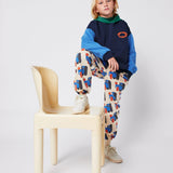 Tic Tac Toe Color Block Hoodie - Multicolor