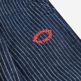 Tic Tac Toe Denim Pants - Navy Blue