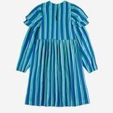 Striped Woven Dress - Blue