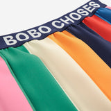 Bobo Color Block Pleated Skirt - Multicolor