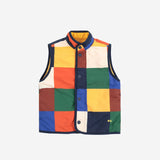 Multicolor Tiles reversible vest Multicolor