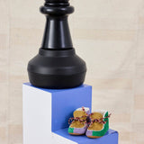 Multicolor booties - Red