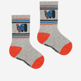 Doggy Mate short socks Light Heather Grey