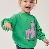 Long Pinky Puff sweatshirt - Green