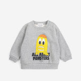 Bigtooth Lemon sweatshirt BB - Light Heather Grey