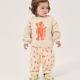 Softpaw Monster all over denim pants - Light Pink
