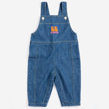 Booo Bo Choses Tag denim overall - Midnight Blue