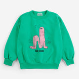 Long Puff sweatshirt - Green