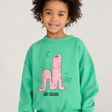 Long Puff sweatshirt - Green