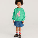 Long Puff sweatshirt - Green