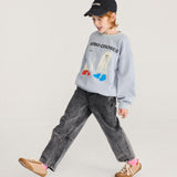 Booty Ghosts sweatshirt - Light Blue