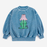 Hidden Monster sweatshirt - Blue