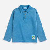 Beast Tag polo sweatshirt - Light Blue