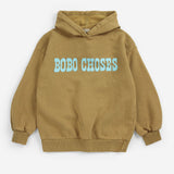 Bobo Choses Pop hoodie - Khaki
