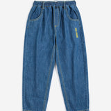Taxi Saurus Tag denim pants - Midnight Blue