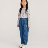 Taxi Saurus Tag denim pants - Midnight Blue