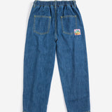 Taxi Saurus Tag denim pants - Midnight Blue