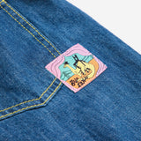Taxi Saurus Tag denim pants - Midnight Blue