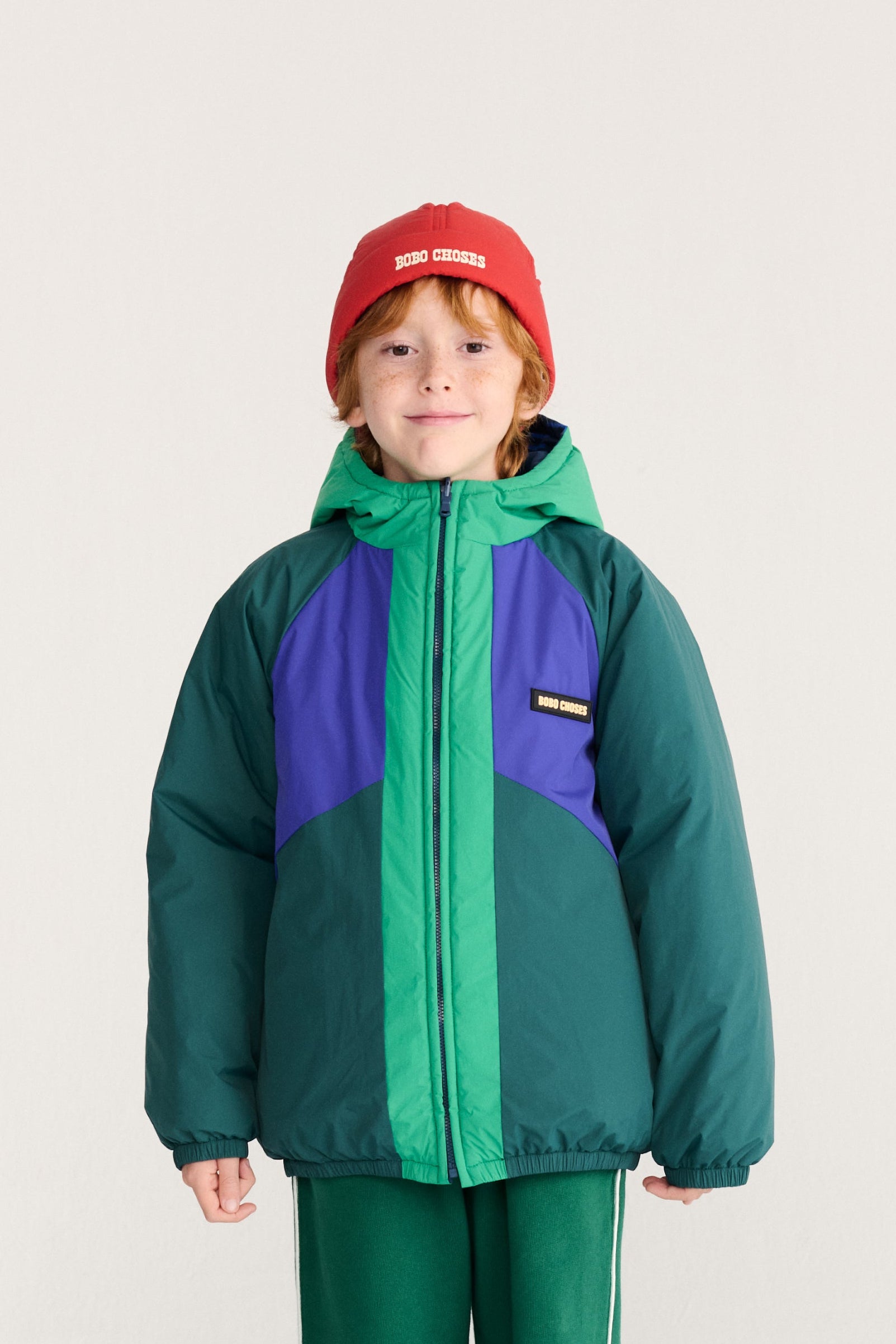Bobo reversible anorak winterjas wintersport