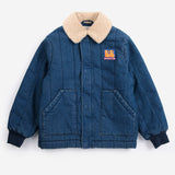 Booo Bo Choses Tag denim jacket - Midnight Blue
