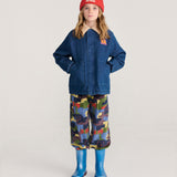 Booo Bo Choses Tag denim jacket - Midnight Blue