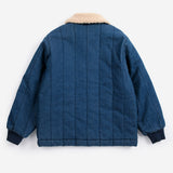 Booo Bo Choses Tag denim jacket - Midnight Blue