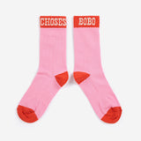 Bobo Choses Pop long socks - Fuchsia