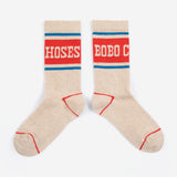 Bobo Choses Pop long socks - Beige