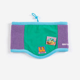 Bobo Choses color block neck warmer - Green