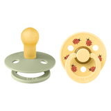 STUDIO Colour 2 Pack - round - Ladybug - Sage/Pale Butter