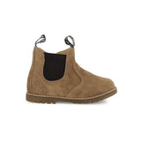 Bob zip boots - Velours - Tabac