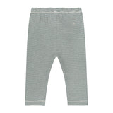 Baby Leggings Blue Grey - Cream