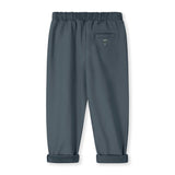 Barrel-Leg Joggers | Blue Grey