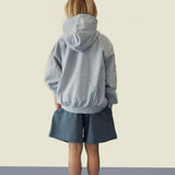 Button Shorts | Blue Grey