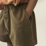 Button Shorts | Woody