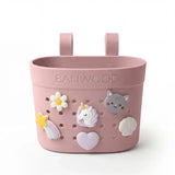 Banwood Pin&Ride basket - Dusty rose