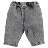 Baby trousers - Washed black denim