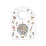 Satin bib - Hot Air Ballons