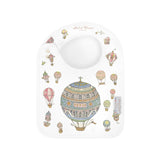 Satin bib - Hot Air Ballons