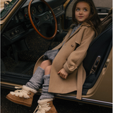 Noemi Leg Warmer - Grey Melange