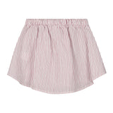 Pem Skirt - White/Red Stripes