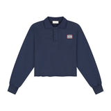 Pixy Polo Sweater - Navy