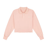 Pixy Polo Sweater - Pink Washed