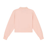 Pixy Polo Sweater - Pink Washed