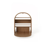 Kai wall changing table - Smoked oak