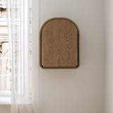 Kai wall changing table - Smoked oak