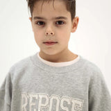 Cozy drop sweater - Light mixed grey